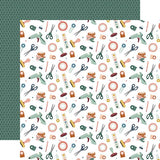 Echo Park Let's Create Get Crafty Patterned Paper