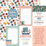 Echo Park Let's Create 4x6 Journaling Cards Patterned Paper