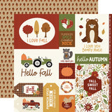 Echo Park I Love Fall Multi Journaling Cards Patterned Paper