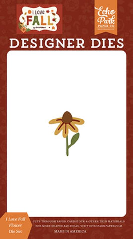 Echo Park I Love Fall I Love Fall Flower Designer Die Set