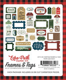 Echo Park Let's Go Camping Frames & Tags Embellishments