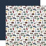 Echo Park Let's Go Travel Collecting Moments Patterned Paper