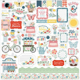Echo Park Life Is Beautiful Element Sticker Sheet