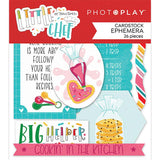 Photoplay Paper Little Chef Ephemera Die Cut Embellishments