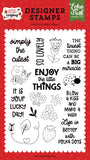 Echo Park Little Ladybug Simply The Cutest Designer Stamp Set