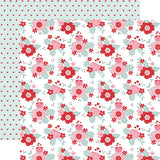 Echo Park Love Notes Love Blooms Patterned Paper