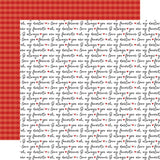 Echo Park Love Notes Oh My Darlin' Patterned Paper