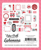 Echo Park Love Notes Ephemera Embellishments