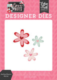 Echo Park Love Notes Darling Flowers Designer Die Set