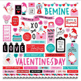 Photoplay Paper Tulla & Norbert Love Story Element Sticker Sheet