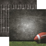 Reminisce Let's Play Football Let's Play Patterned Paper
