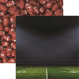 Reminisce Let's Play Football First & 10 Patterned Paper