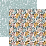 Reminisce Love Your Face Poker Face Patterned Paper