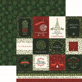 Reminisce Merry and Bright Christmas Blessings Patterned Paper