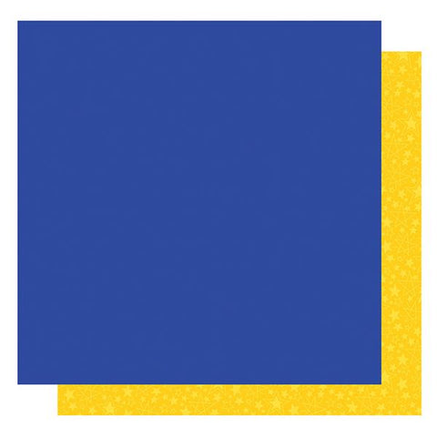 Photoplay Paper Magical Vacation Blue / Yellow Patterned Paper