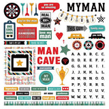 Photoplay Paper You're The Man Element Sticker Sheet