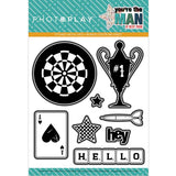 Photoplay Paper You're The Man Etched Metal Die Set