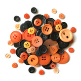 Buttons Galore Button Mason Jar - Halloween