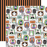Echo Park Monster Mash Party Monsters Patterned Paper