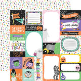Echo Park Monster Mash Multi Journaling Cards Patterned Paper