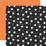 Echo Park Monster Mash Hey Boo Patterned Paper