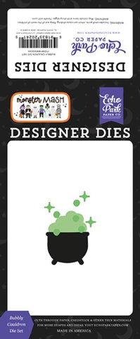 Echo Park Monster Mash Bubbly Cauldron Designer Die Set