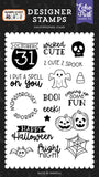 Echo Park Monster Mash 2 Cute 2 Spook Designer Stamp Set