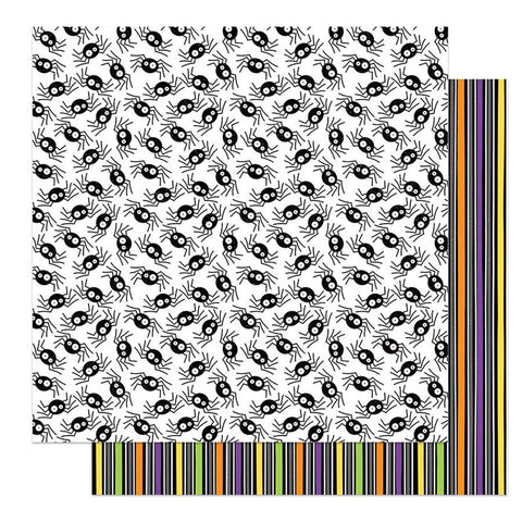 Photoplay Paper Monster Mash Itsy Bitsy Spider Patterned Paper