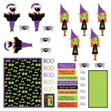 Photoplay Paper Monster Mash Pre-Colored Dies Patterned Paper
