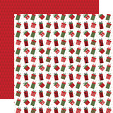 Echo Park The Magic of Christmas Giving Gifts Patterned Paper