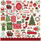 Echo Park The Magic of Christmas Element Sticker Sheet