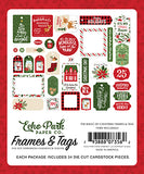 Echo Park The Magic of Christmas Frames & Tags Embellishments