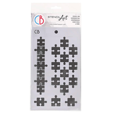 Ciao Bella 5"x8" Puzzle Textured Stencil
