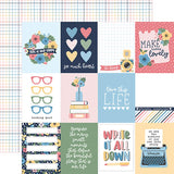 Echo Park Our Story Matters 3x4 Journaling Cards Patterned Paper