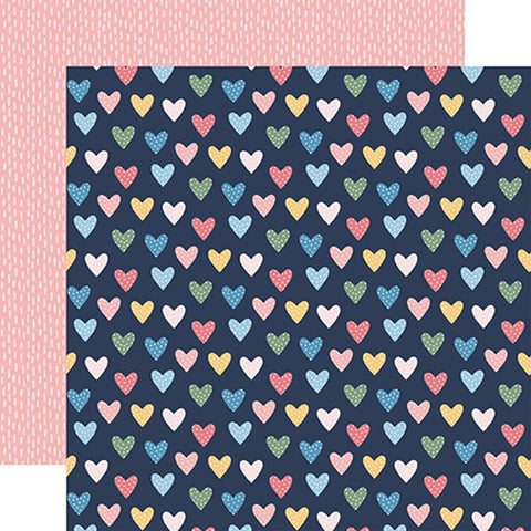 Echo Park Our Story Matters I Heart You Patterned Paper