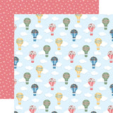 Echo Park Our Story Matters Hot Air Balloons Patterned Paper