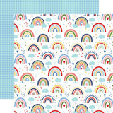 Echo Park My Favorite Summer Summer Rainbows Patterned Paper