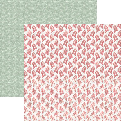 Reminisce Nautical Mood Coral Reef Patterned Paper