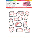 PhotoPlay Paper No Pun Intended Foodie Etched Metal Dies