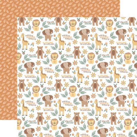 Echo Park Our Baby Wild Thing Patterned Paper