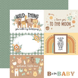 Echo Park Our Baby 6x4 Journaling Cards Patterned Paper