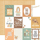 Echo Park Our Baby 3x4 Journaling Cards Patterned Paper