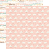 Echo Park Our Baby Girl Sleepy Stars Patterned Paper