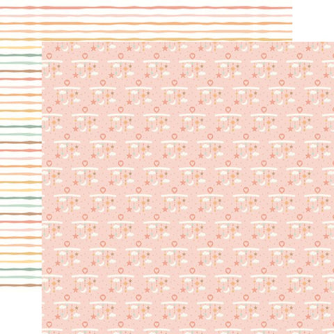 Echo Park Our Baby Girl Sweet Dreams Patterned Paper