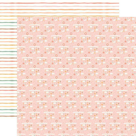 Echo Park Our Baby Girl Sweet Dreams Patterned Paper