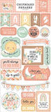 Echo Park Our Baby Girl 6x13 Chipboard Phrase Embellishments