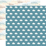 Echo Park Our Baby Boy Dreamy Clouds Patterned Paper