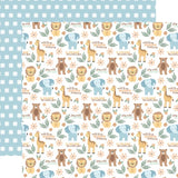 Echo Park Our Baby Boy Wild Animals Patterned Paper