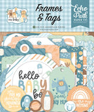 Echo Park Our Baby Boy Frames & Tags Embellishments