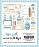 Echo Park Our Baby Boy Frames & Tags Embellishments